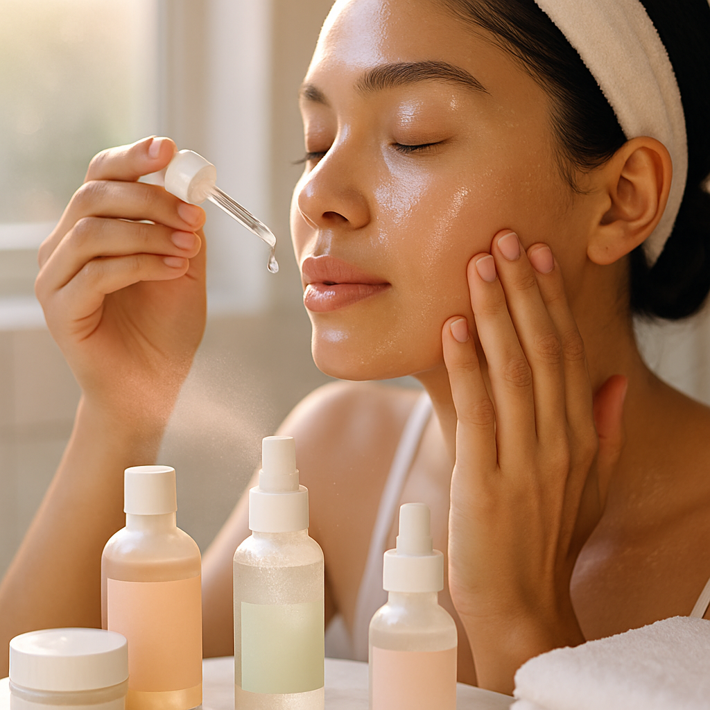 AM Glass Skin Routine for a Hydrated Glow: Simple Steps for Dewy, Radiant Skin